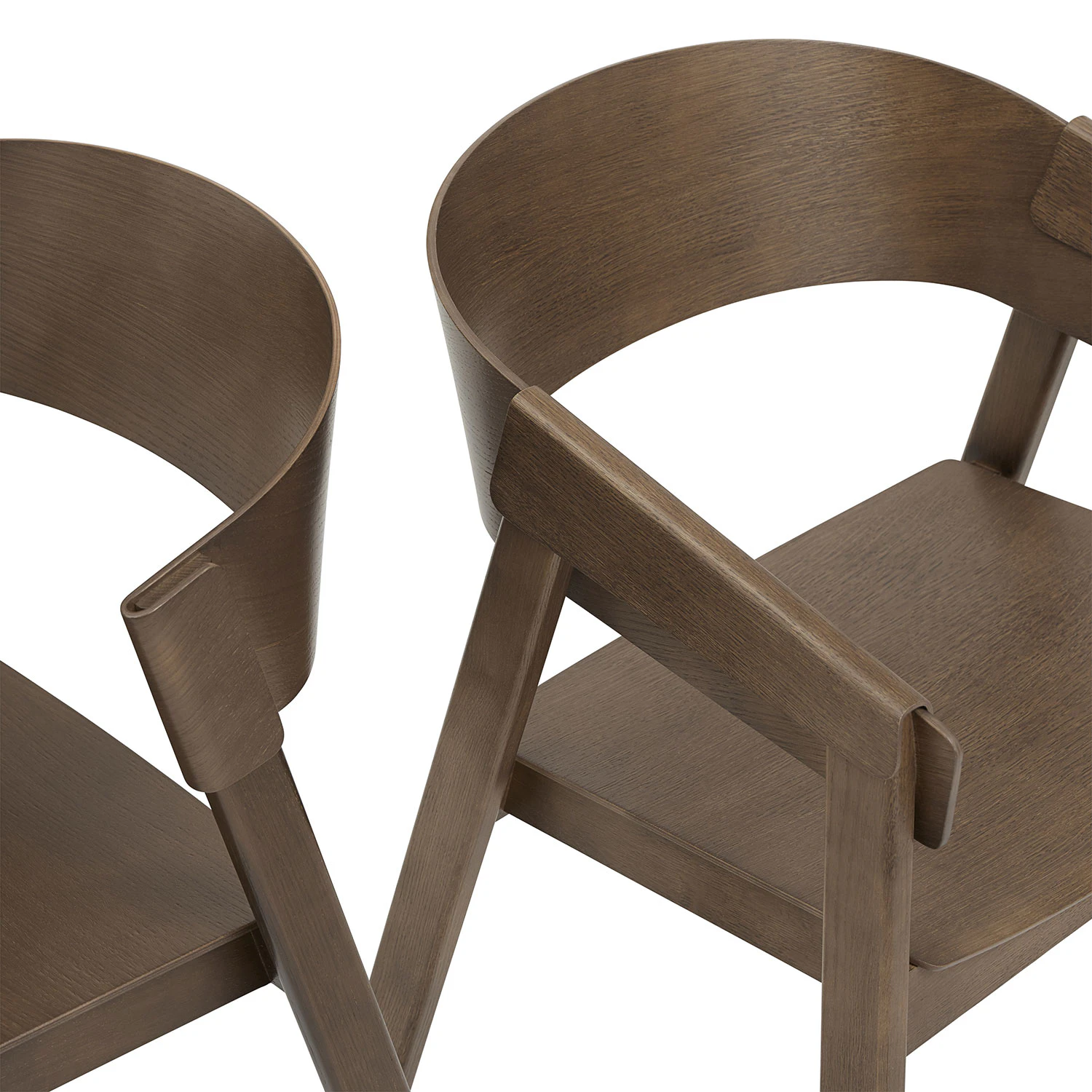 Muuto Cover Karmstol, mörkbetsad ek från Muuto, bild 4