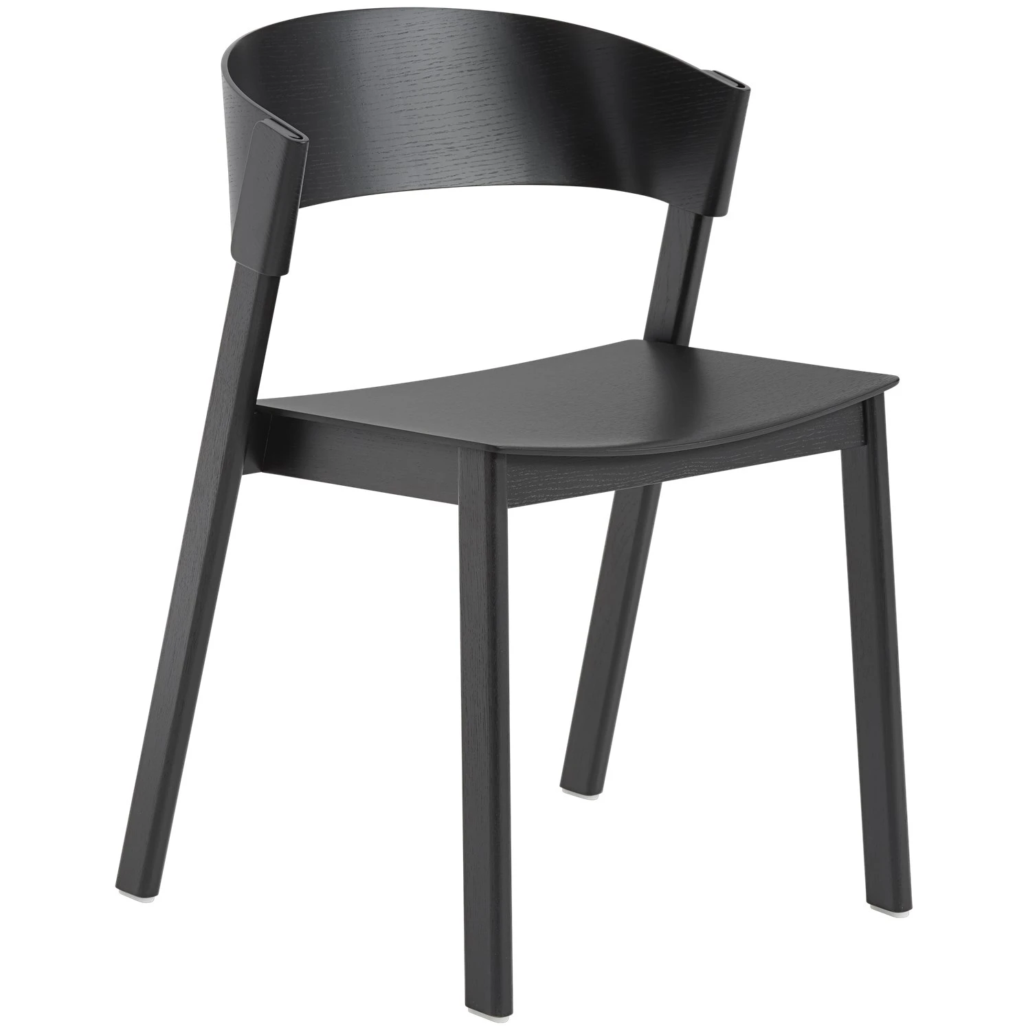 Muuto Cover Matstol - Stolar Fanér Svart