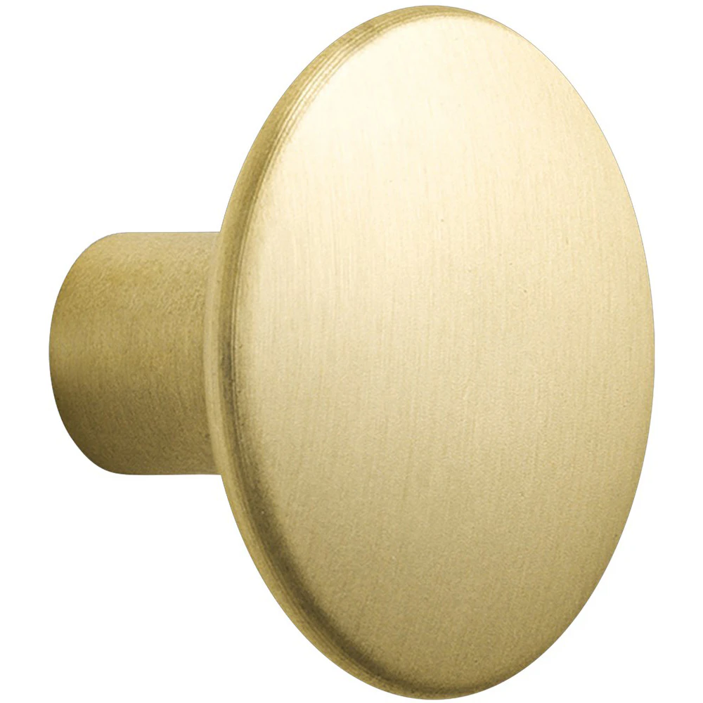 Muuto Dots Krok Metall Ø3,9 Cm - Krokar & galgar Aluminium Mässing