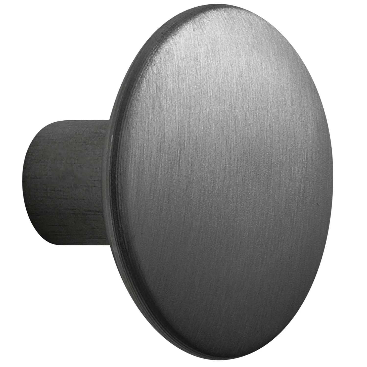 Muuto Dots Krok Metall Ø3,9 Cm - Krokar & galgar Aluminium Svart