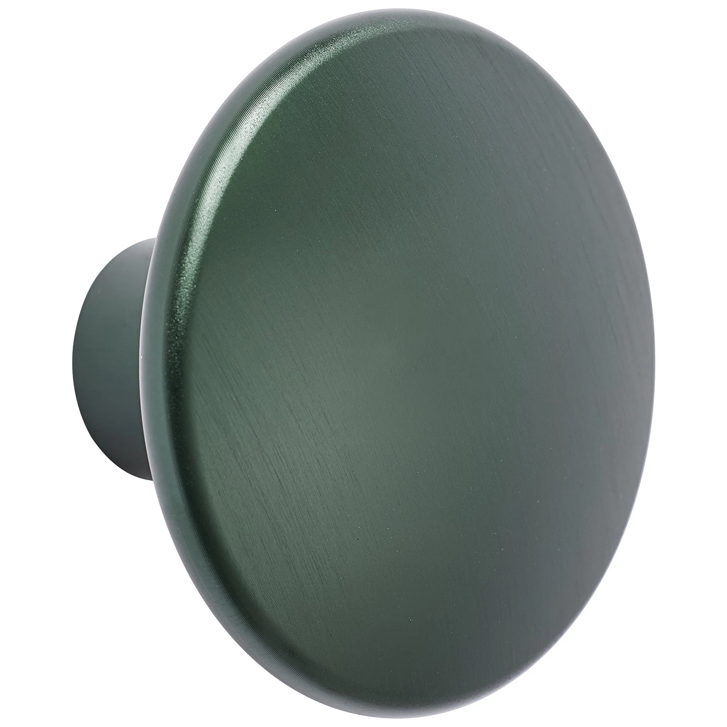 Muuto Dots Krok Metall Ø5 Cm - Krokar & galgar Aluminium Mörkgrön