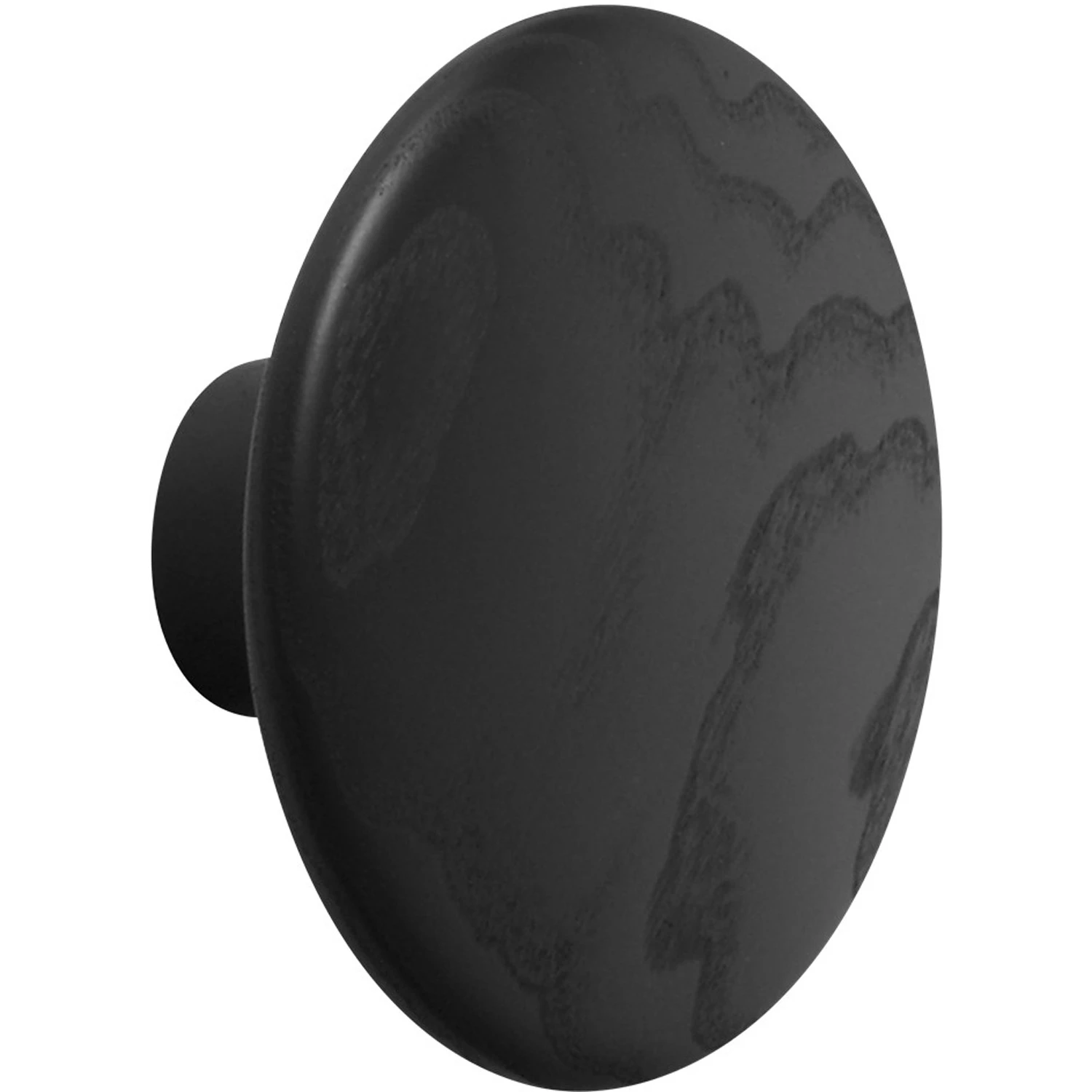 Muuto Dots Krok Trä Ø13 Cm - Krokar & galgar Ask Svart