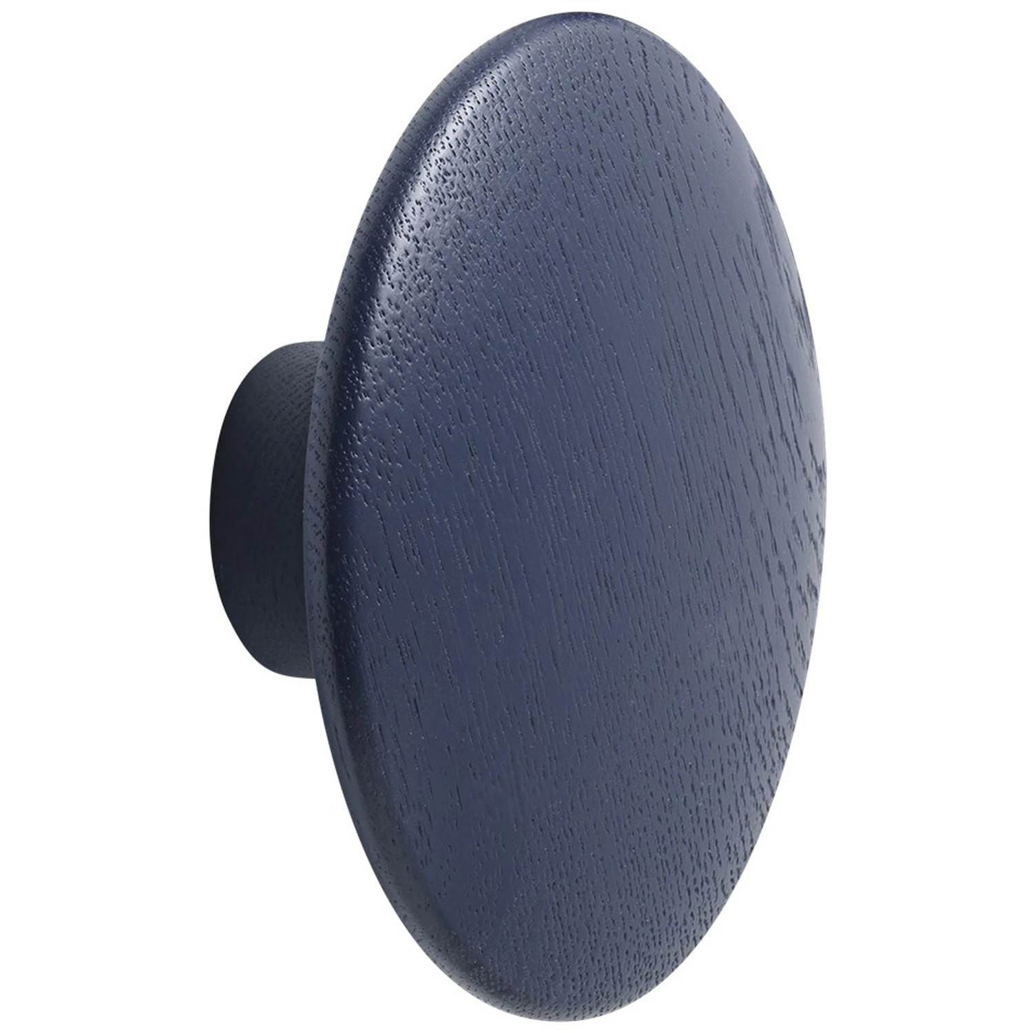 Muuto Dots Krok Trä Ø13 Cm Midnattsblå - Krokar & galgar Ask Midnight Blue