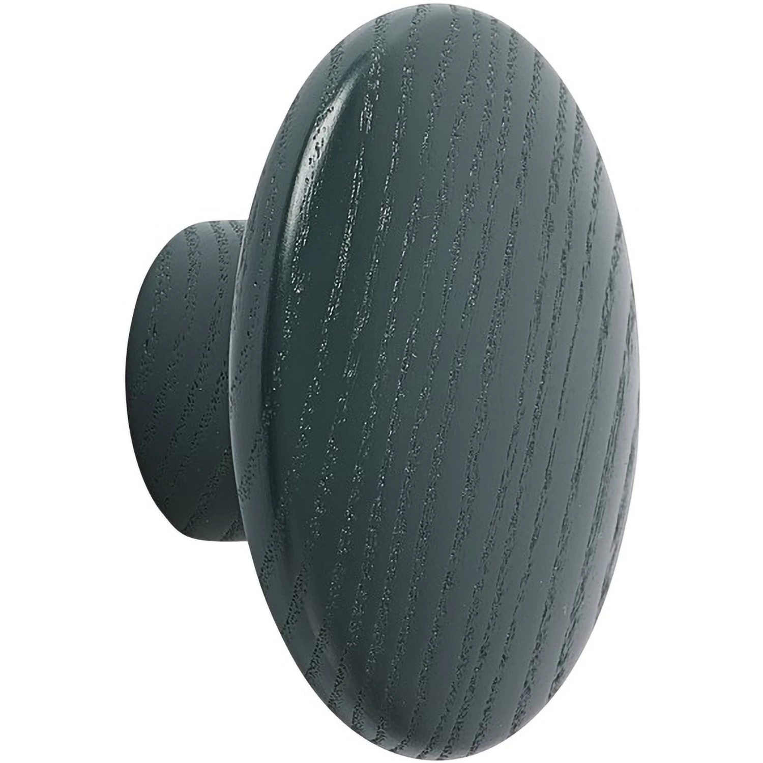 Muuto Dots Krok Ø6,5 Cm - Krokar & galgar Trä Mörkgrön