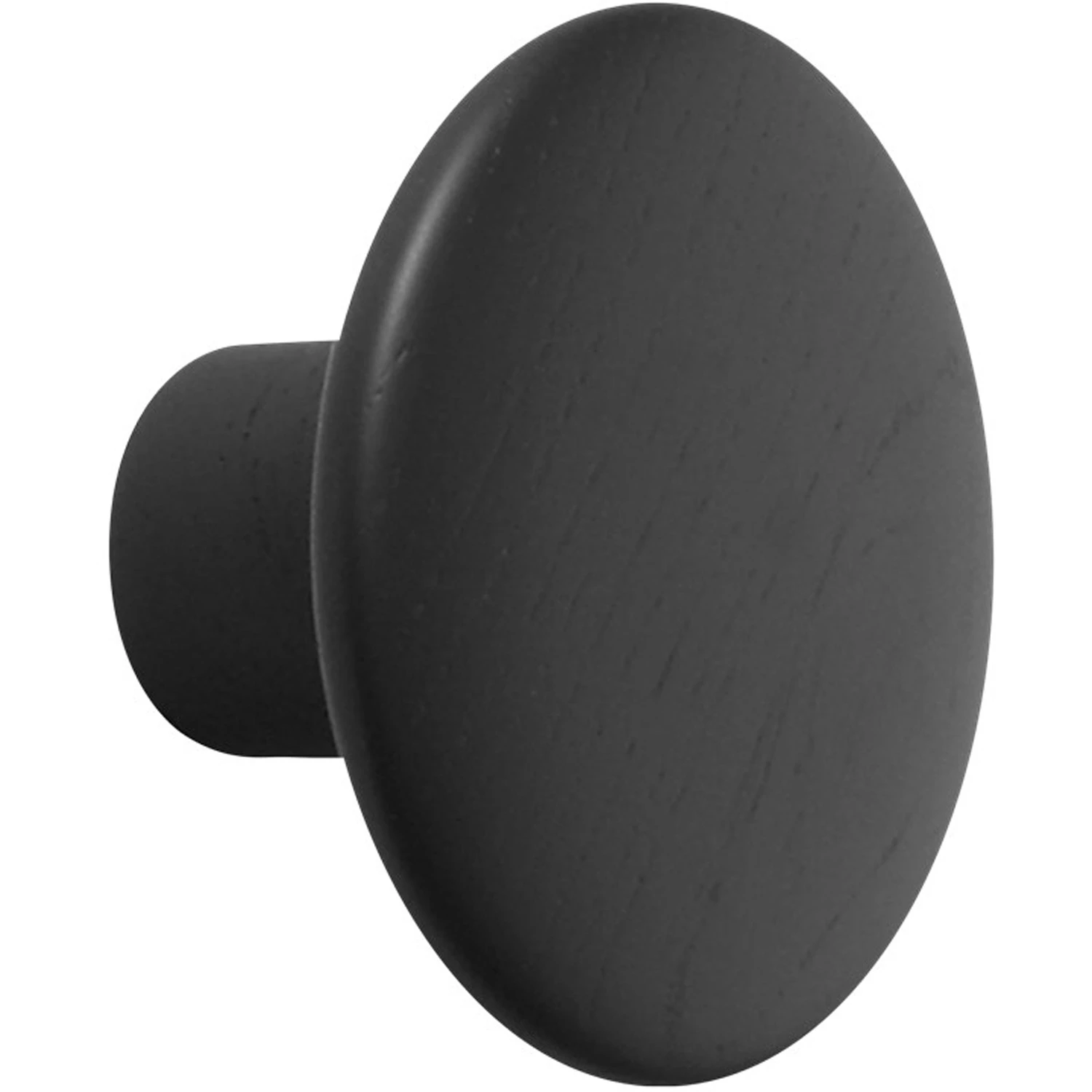 Muuto Dots Krok Trä Ø9 Cm - Krokar & galgar Ask Svart