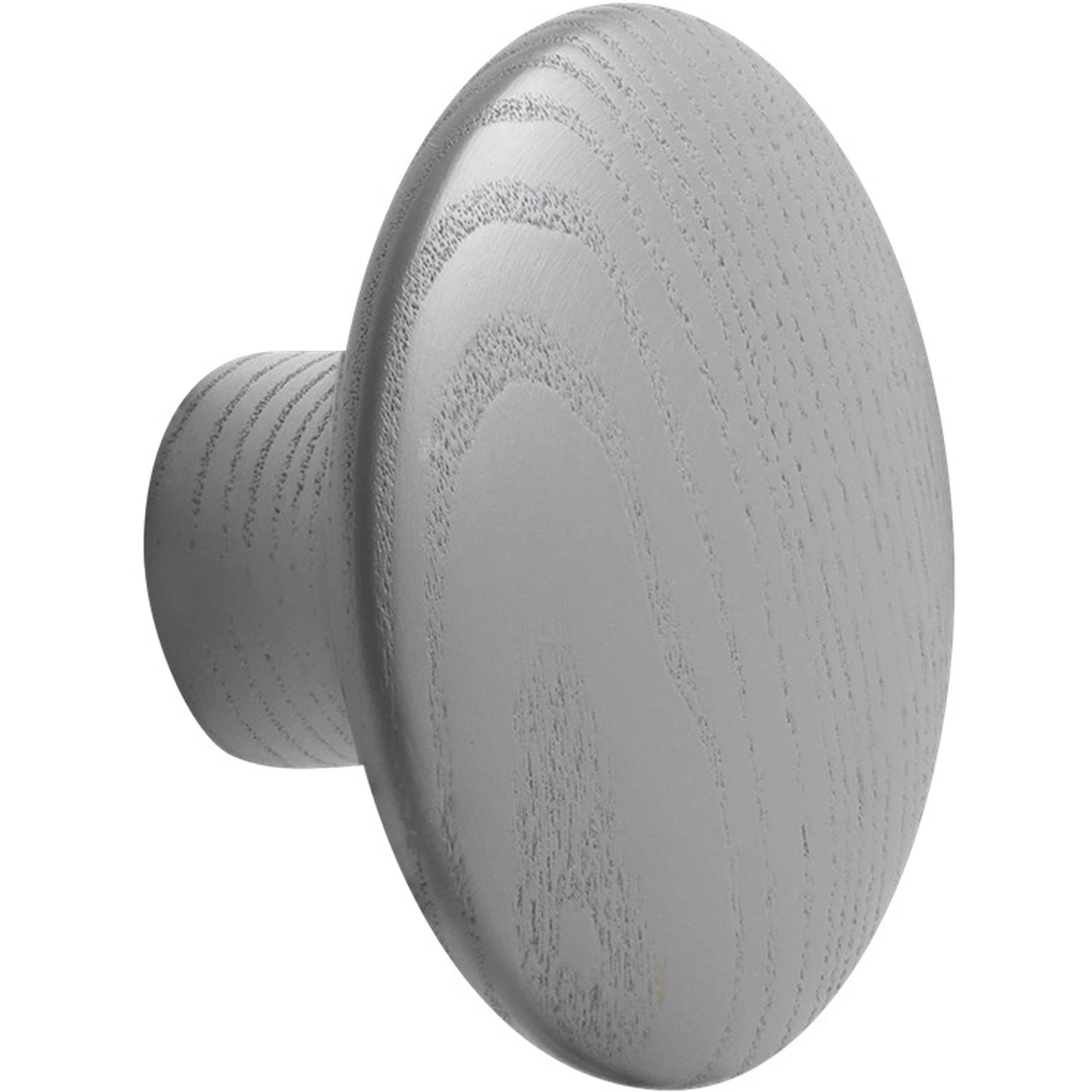 Muuto Dots Krok Trä Ø9 Cm - Krokar & galgar Ask Mörkgrå