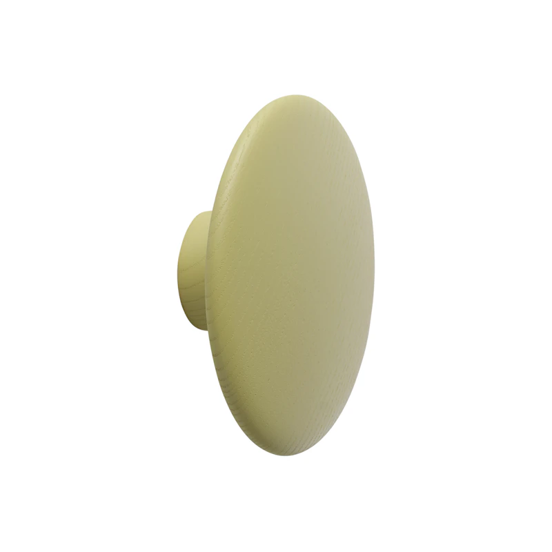 Dots Krok Trä Ø13 cm, Ljus oliv