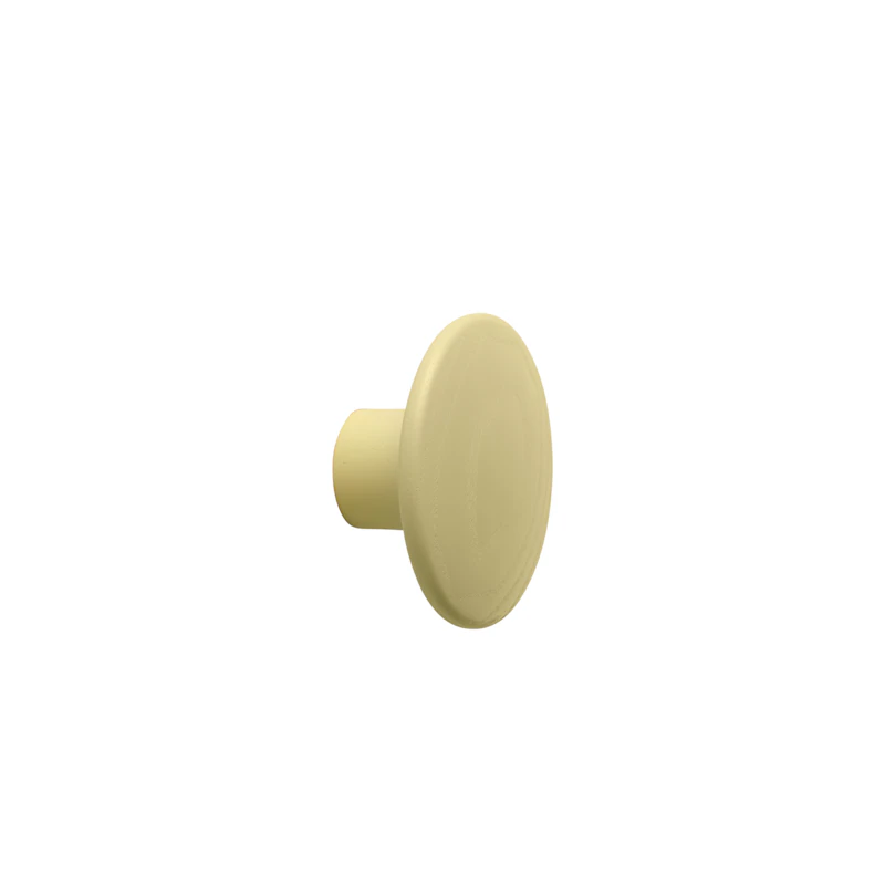 Dots Krok Trä Ø6,5 cm, Yellow Beige