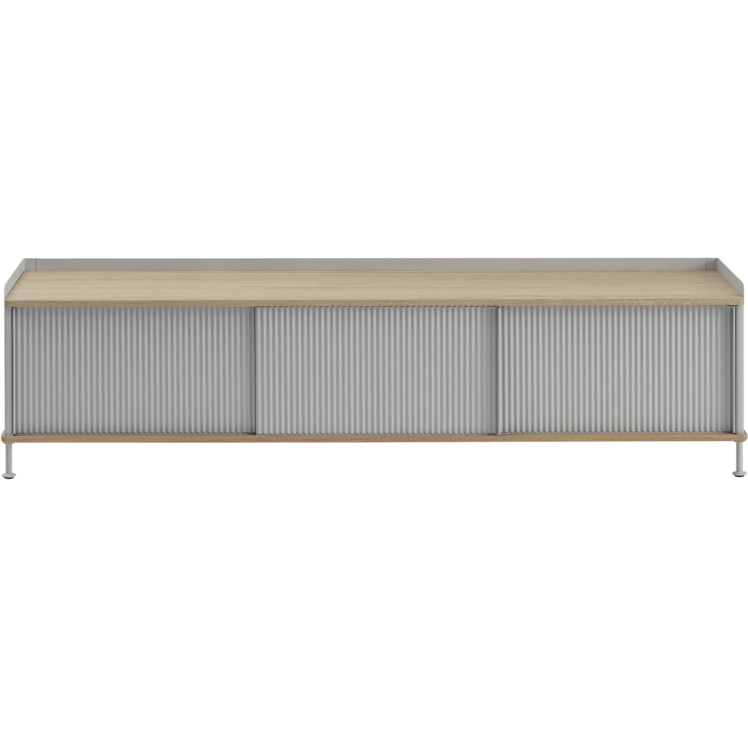 Muuto Enfold Sk&auml;nk 45x186 Cm Oljad Ek / - Sk&auml;nkar & sideboards St&aring;l Gr&aring;