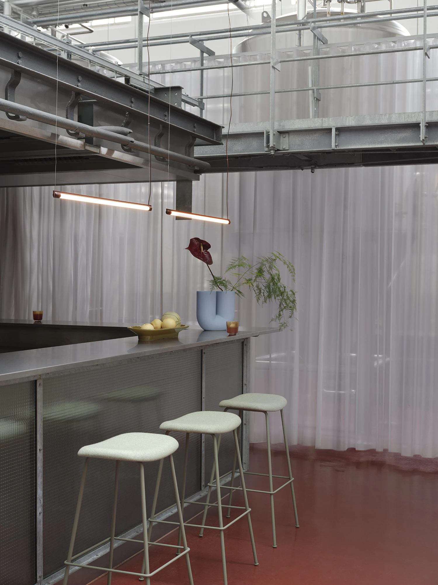 Muuto Fine Suspension Pendel, djupröd från Muuto, bild 3