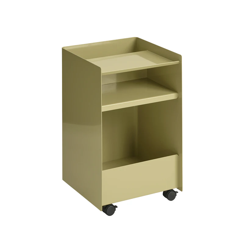 Folded Förvaringsvagn 61,5 cm, Beige-grön