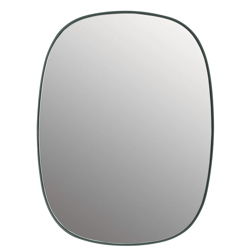 Framed Spegel 59 cm, Mörkgrön