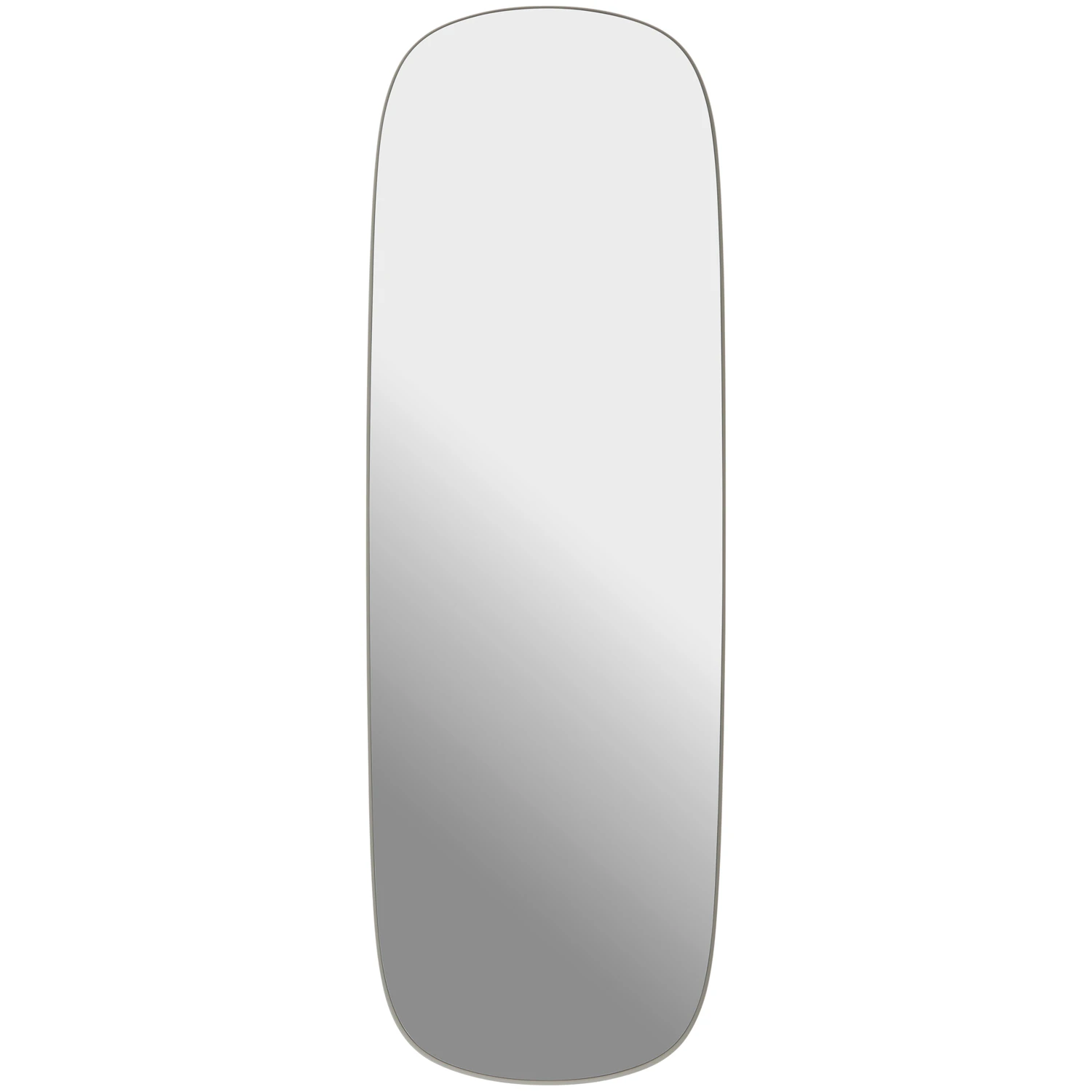 Muuto Framed Spegel 150 Cm / Klar - Väggspeglar Spegelglas Grå