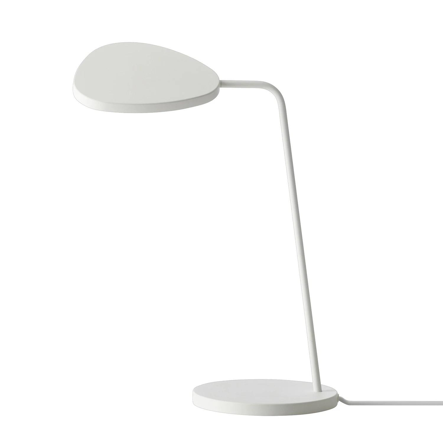Muuto Leaf Bordslampa - Bordslampor M&auml;ssing Vit