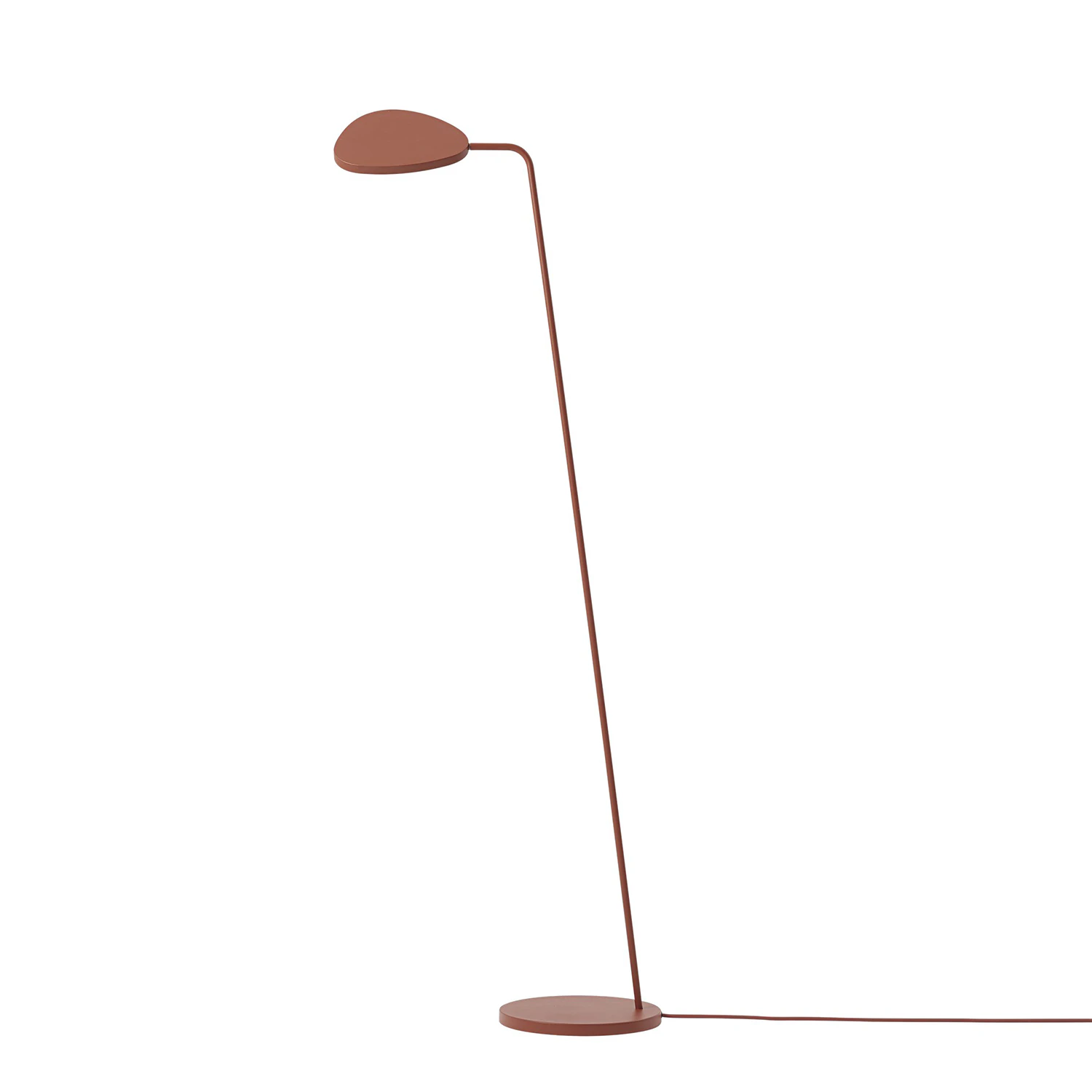 Muuto Leaf Golvlampa Copper Red - Golvlampor M&auml;ssing Kopparr&ouml;d
