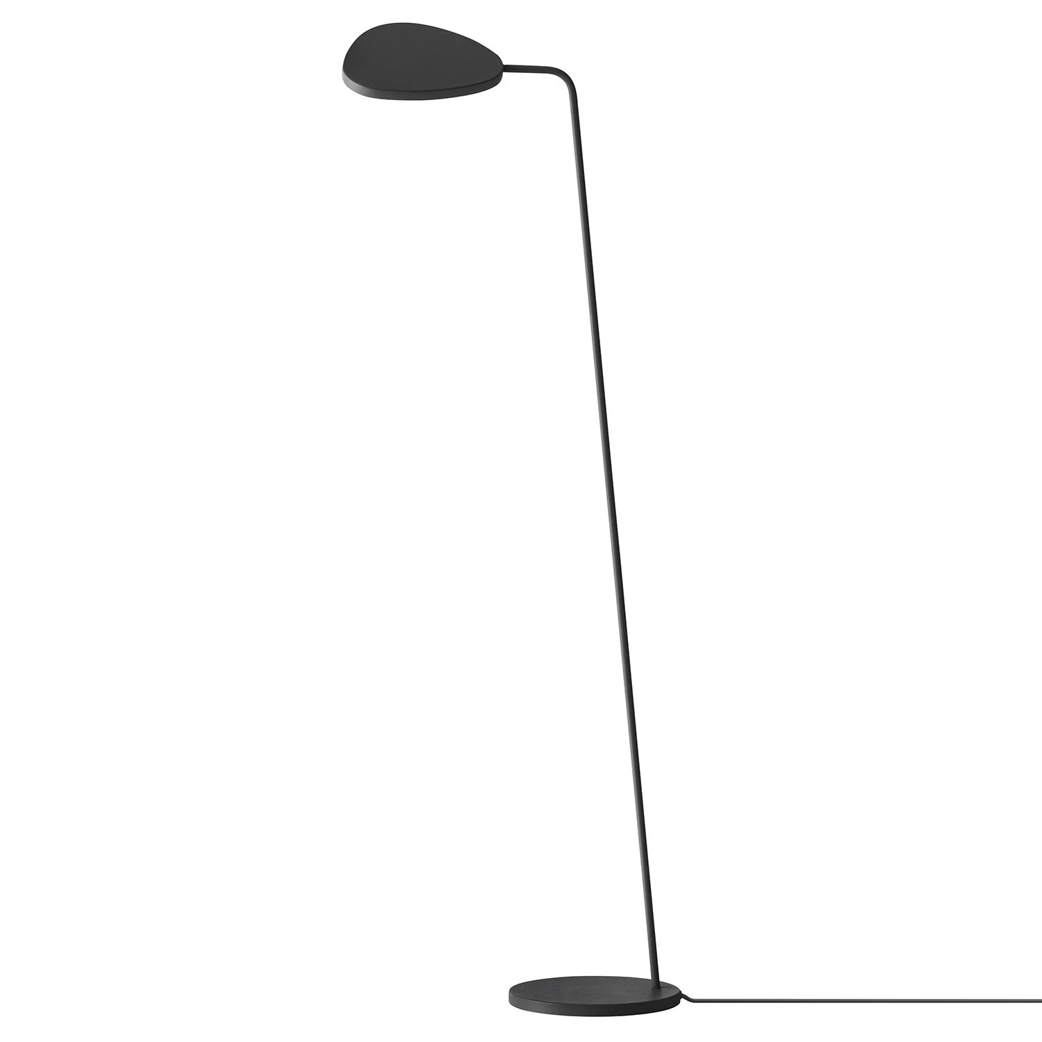 Muuto Leaf Golvlampa - Golvlampor M&auml;ssing Svart