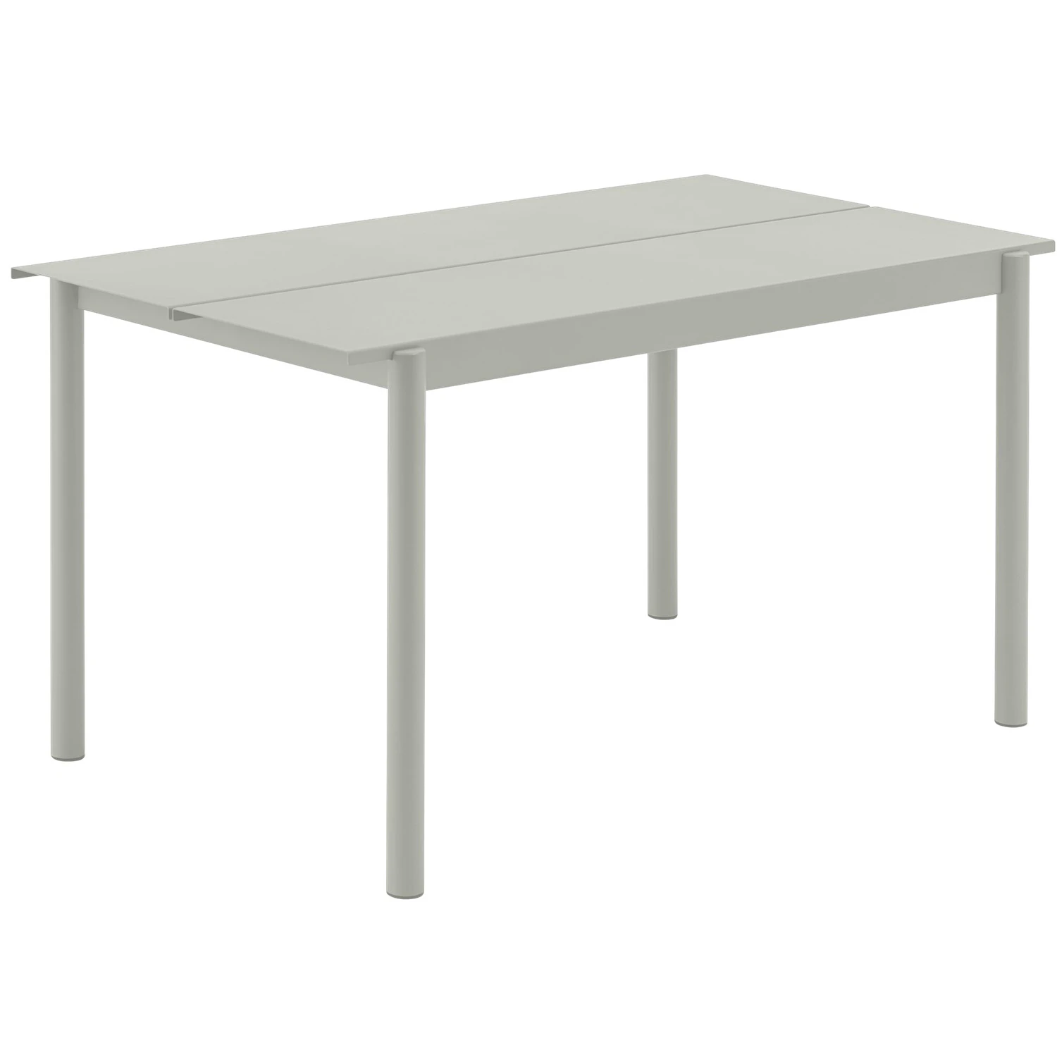 Muuto Linear Bord 75x140 Cm - Trädgårdsbord Stål Grå