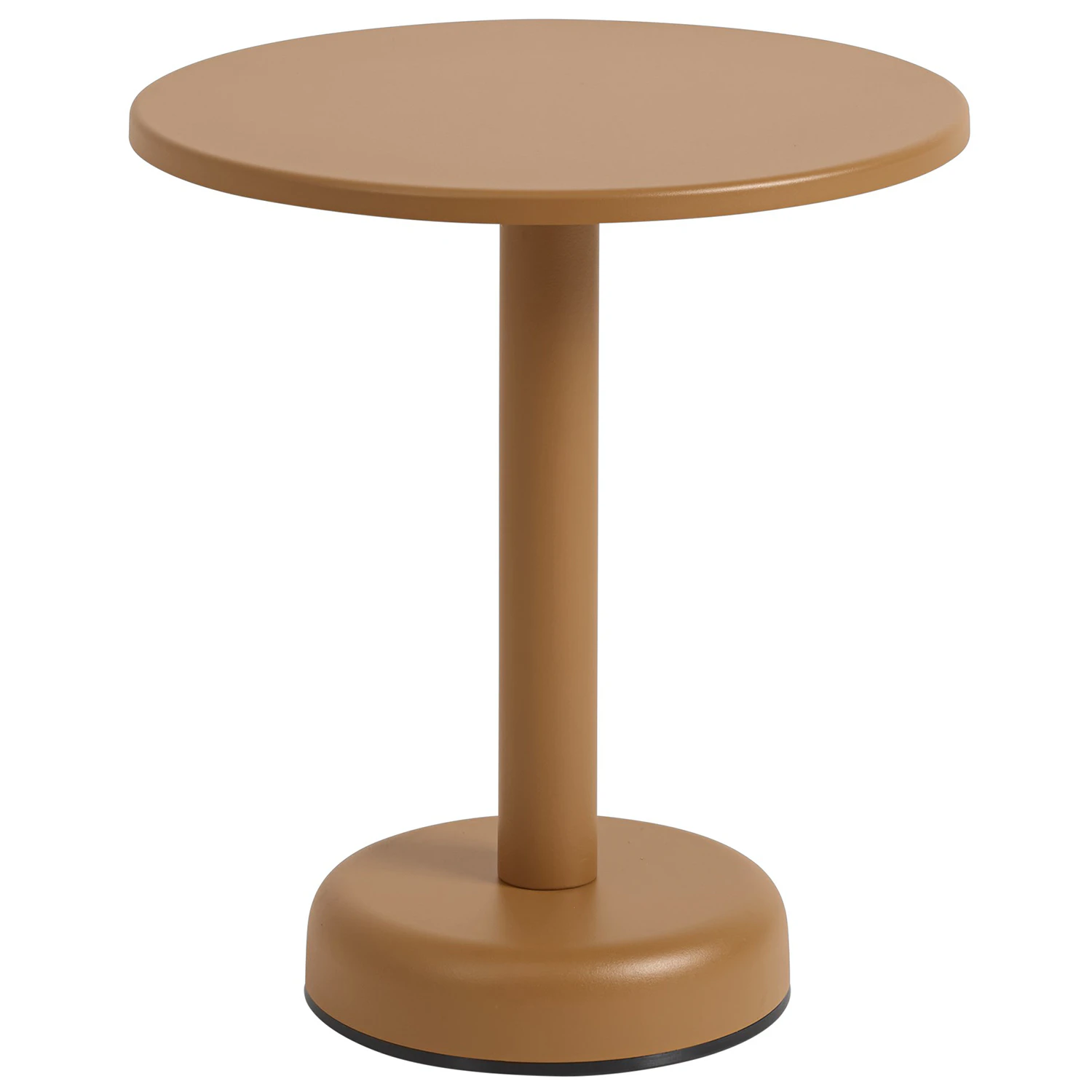 Muuto Linear Soffbord &Oslash;42x47 Cm - Soffbord utomhus St&aring;l Burnt Orange