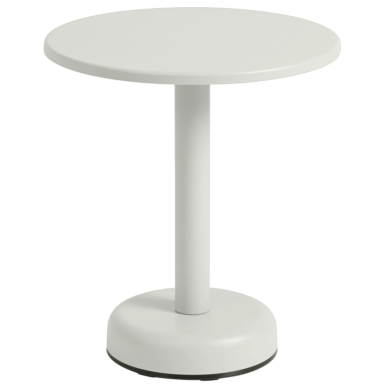 Muuto Linear Soffbord &Oslash;42x47 Cm - Soffbord utomhus St&aring;l Gr&aring;