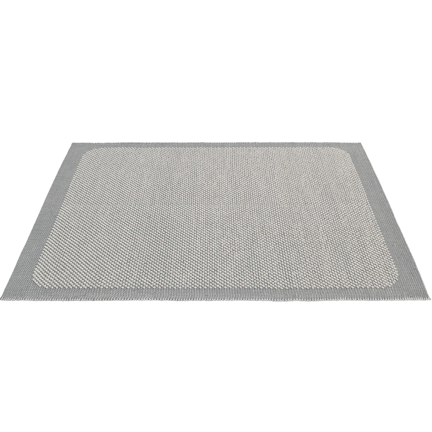 Muuto Pebble Matta 200x300 Cm - Ullmattor Nyzeeländsk Ull Ljusgrå