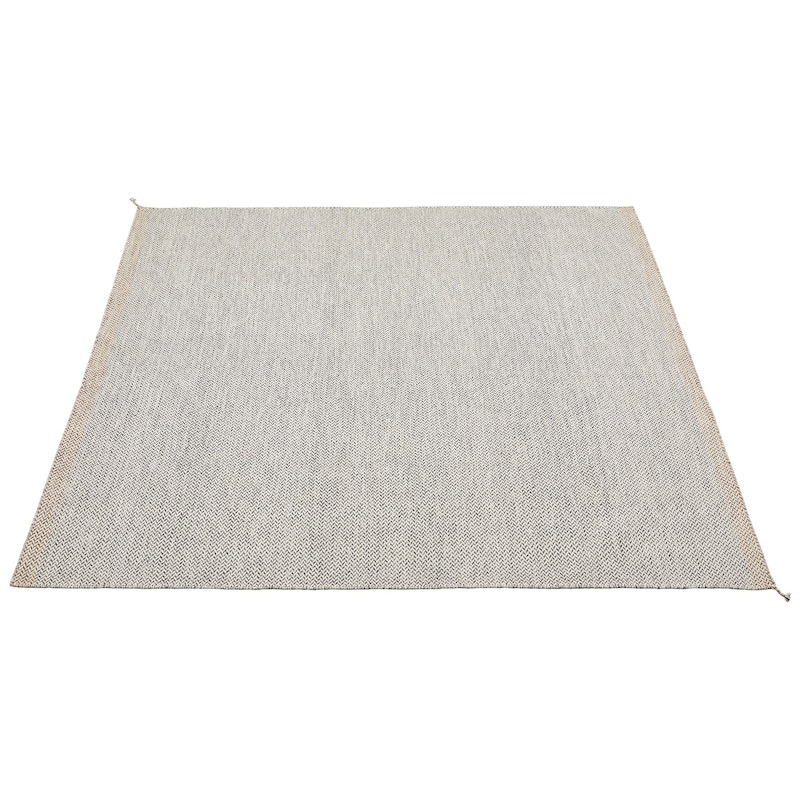 Ply Ullmatta 280x280 cm, Svart / Vit