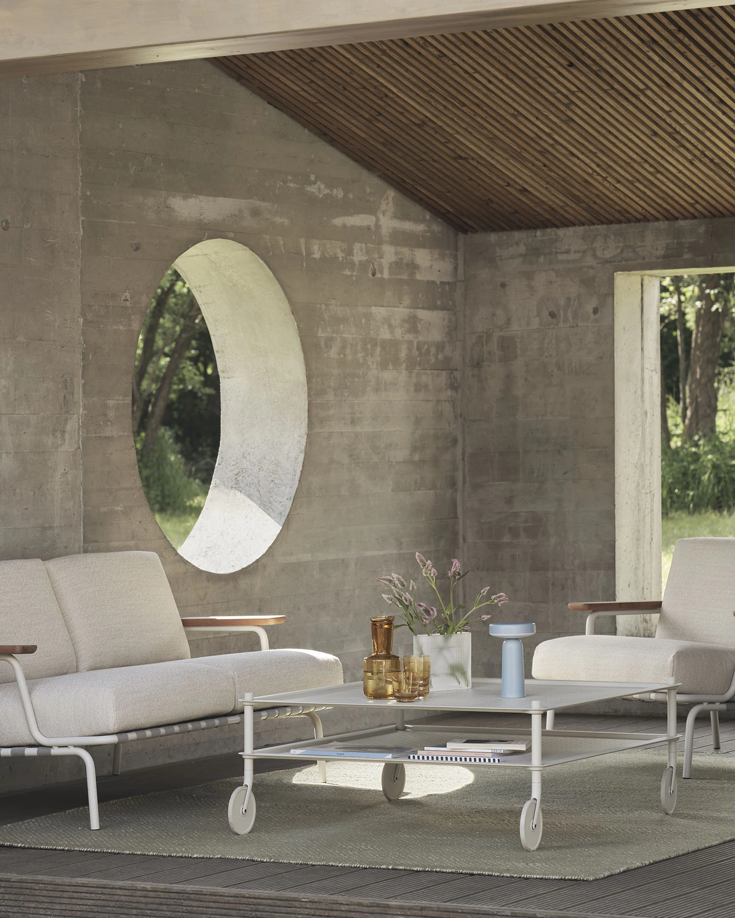 Muuto Ply Matta 200x300 Cm, mossgrön från Muuto, bild 4