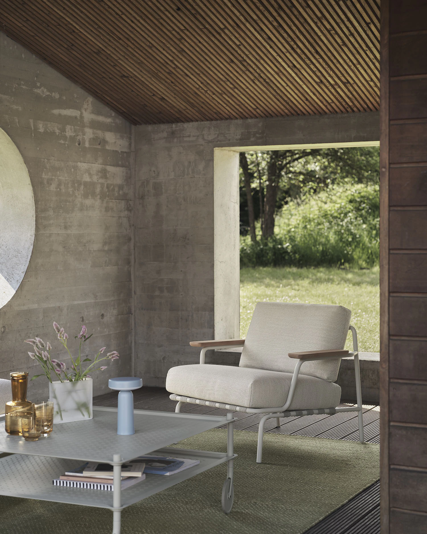 Muuto Ply Matta 200x300 Cm, mossgrön från Muuto, bild 2