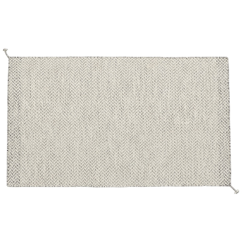 Ply Matta Återvunnen Polyester Off-white, 85x140 cm