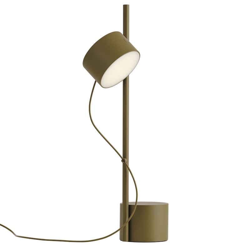 Post Bordslampa, Brown Green