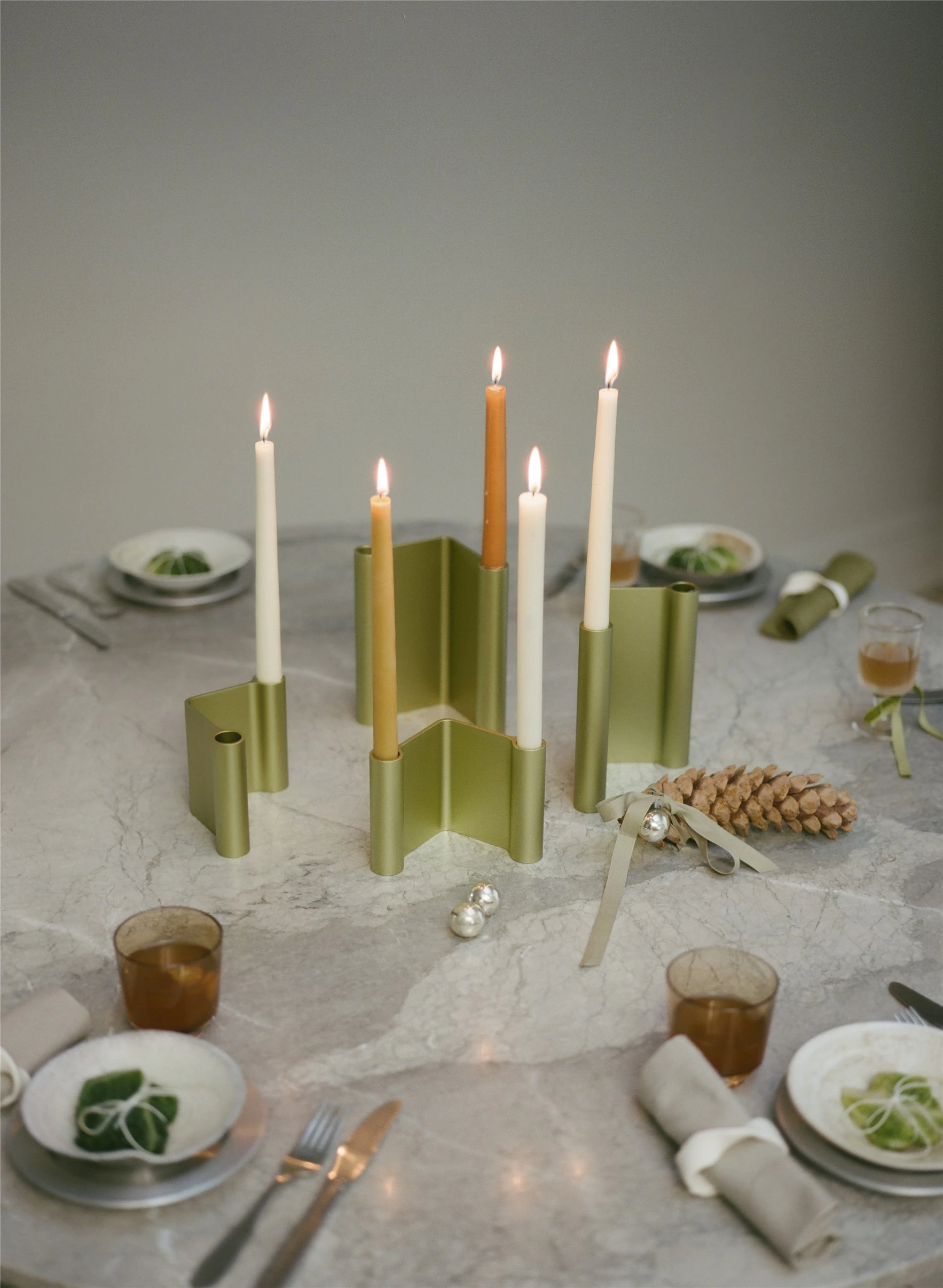 Muuto Raise Glas 2-pack 20 Cl Ochre, ockra från Muuto, bild 2