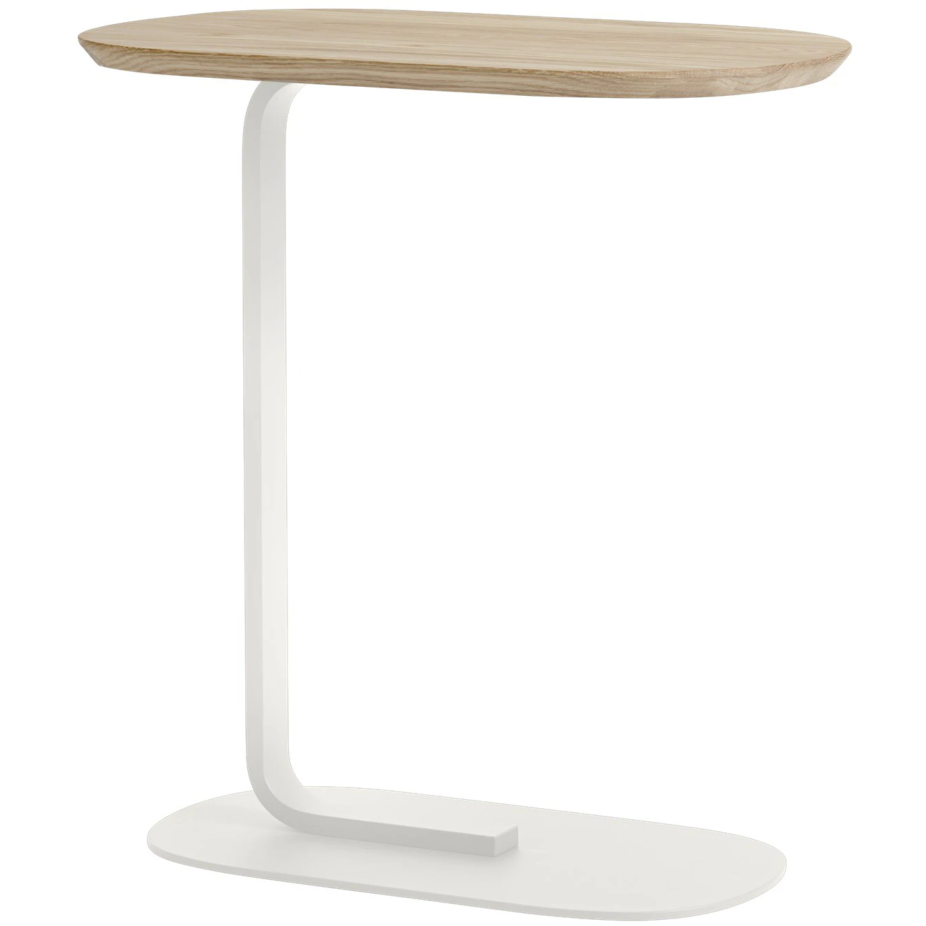 Muuto Relate Sidobord / - Sidobord & Avlastningsbord Massiv Ek Off-White