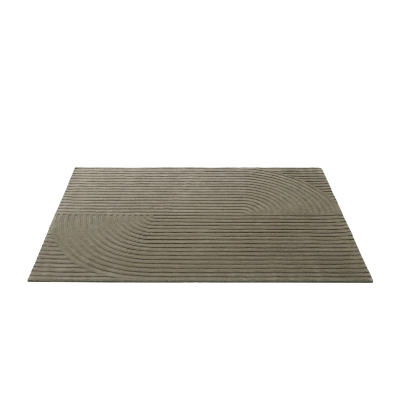 Relevo Ullmatta 170x240 cm, Taupe