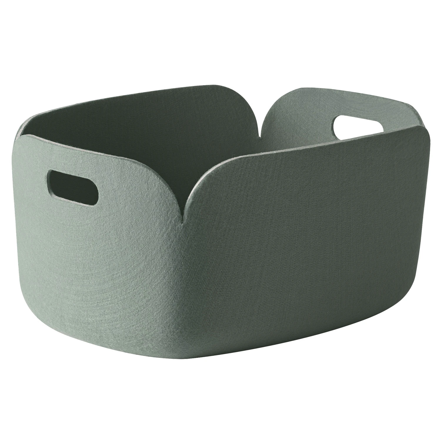 Muuto Restore Korg L - Korgar Plast Dusty Green