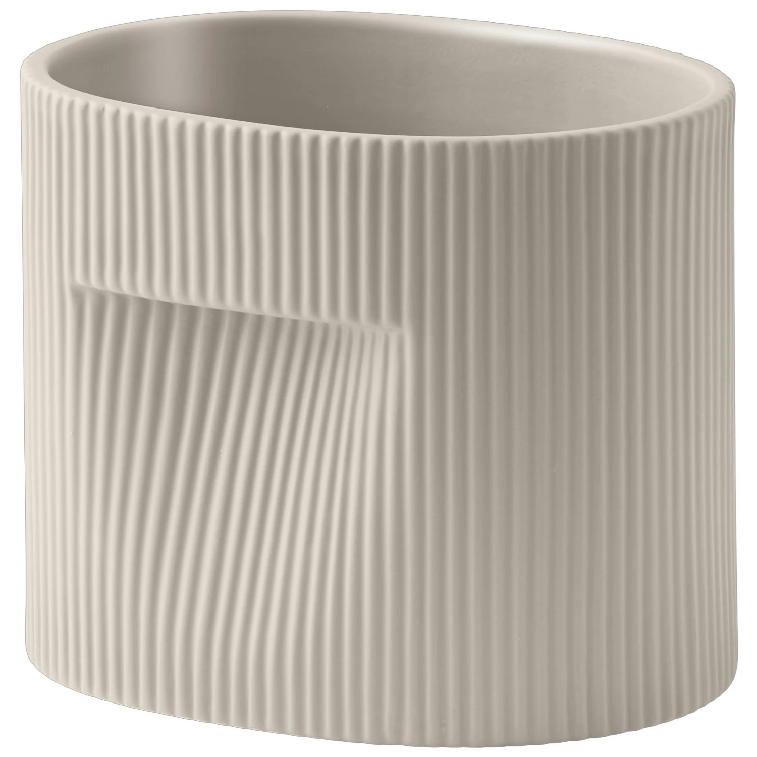 Muuto Ridge Kruka 15 Cm - Krukor Lergods Beige