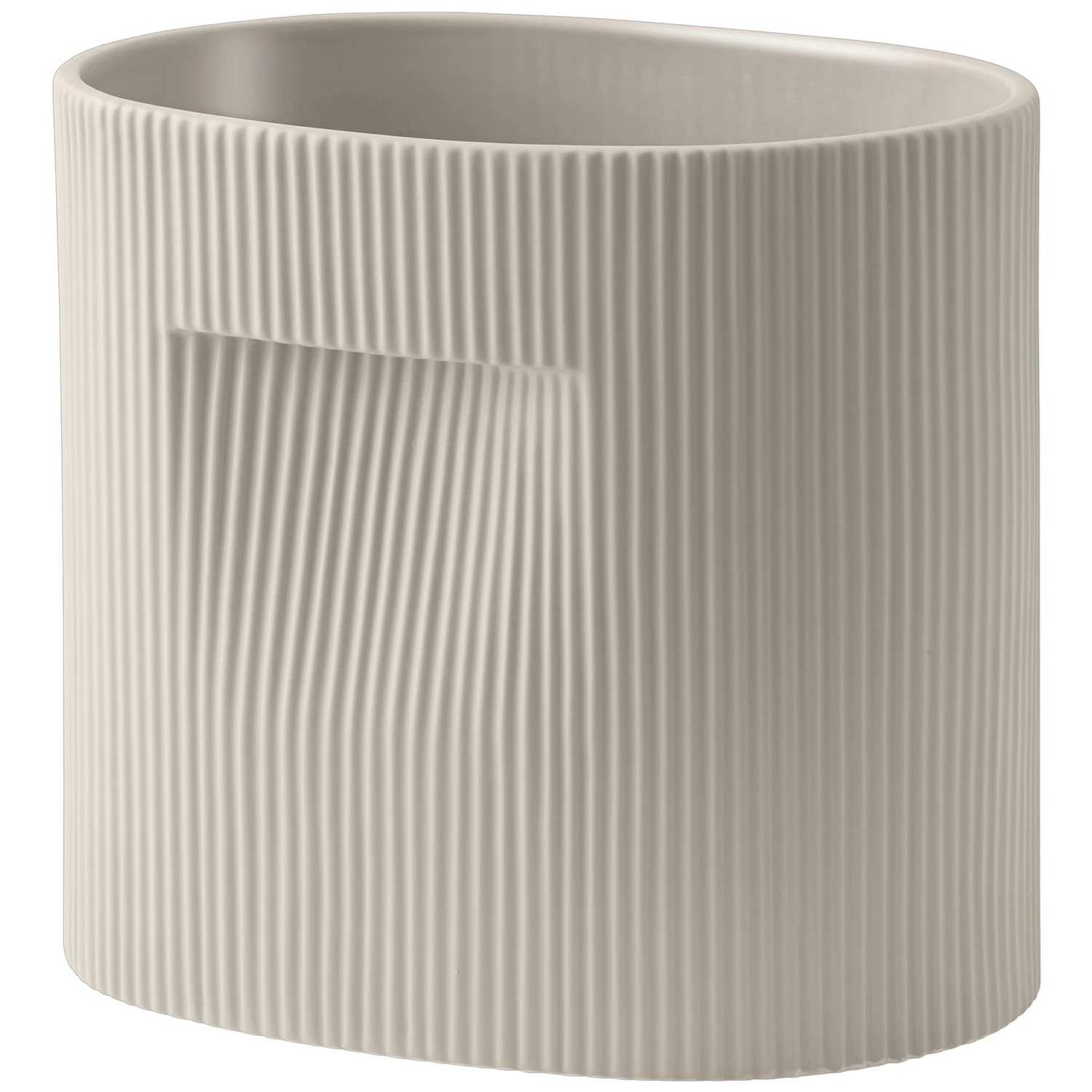 Muuto Ridge Kruka 24 Cm - Krukor Lergods Beige