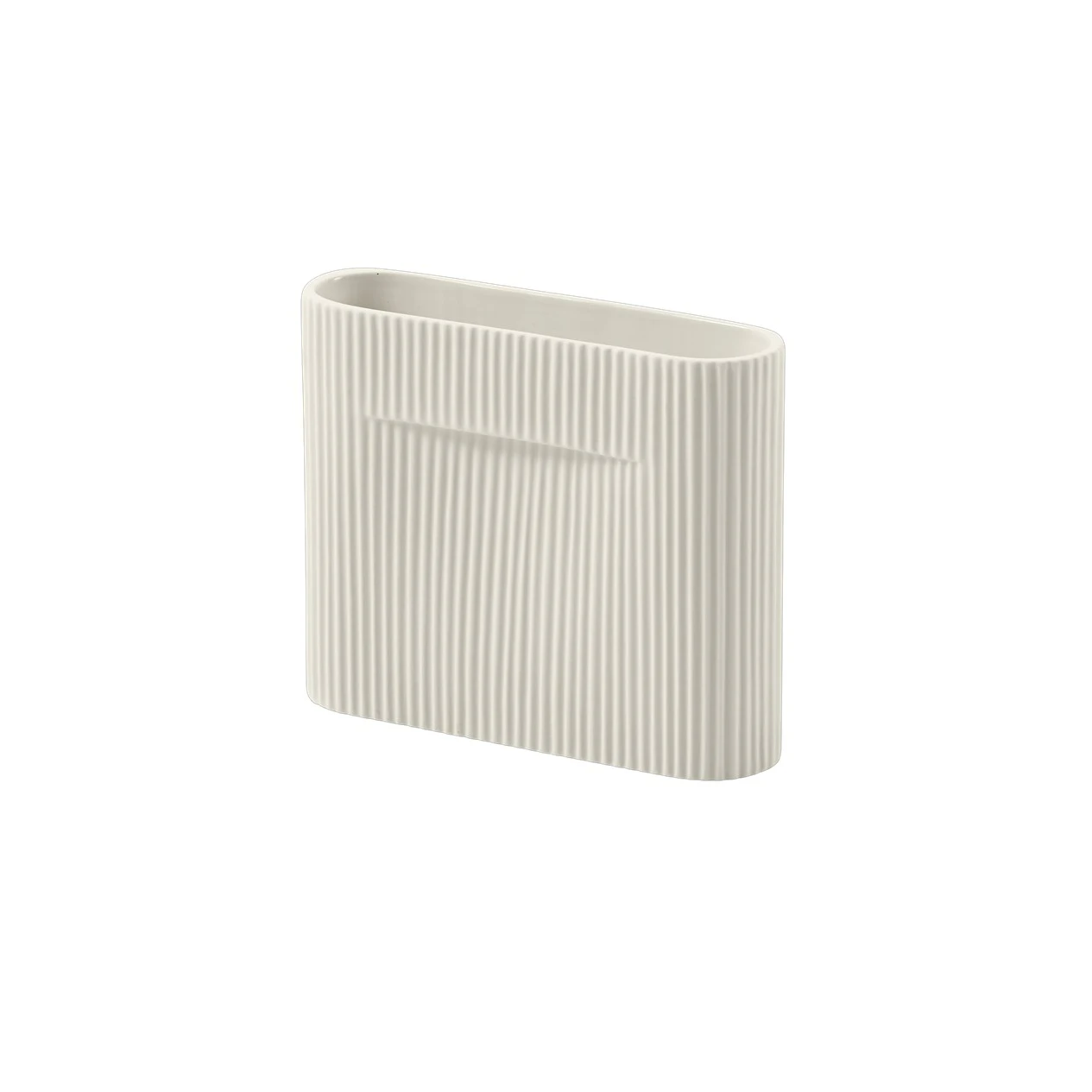 Muuto Ridge Vas 16,5 Cm - Vaser Lergods Off-White