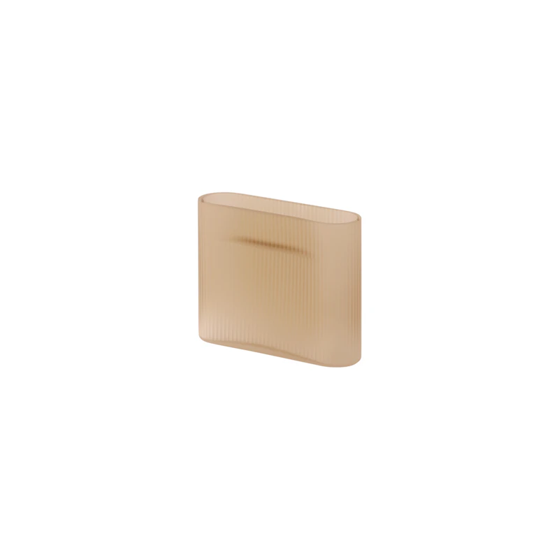 Ridge Vas Frostat Glas 16,5 cm, Light Orange