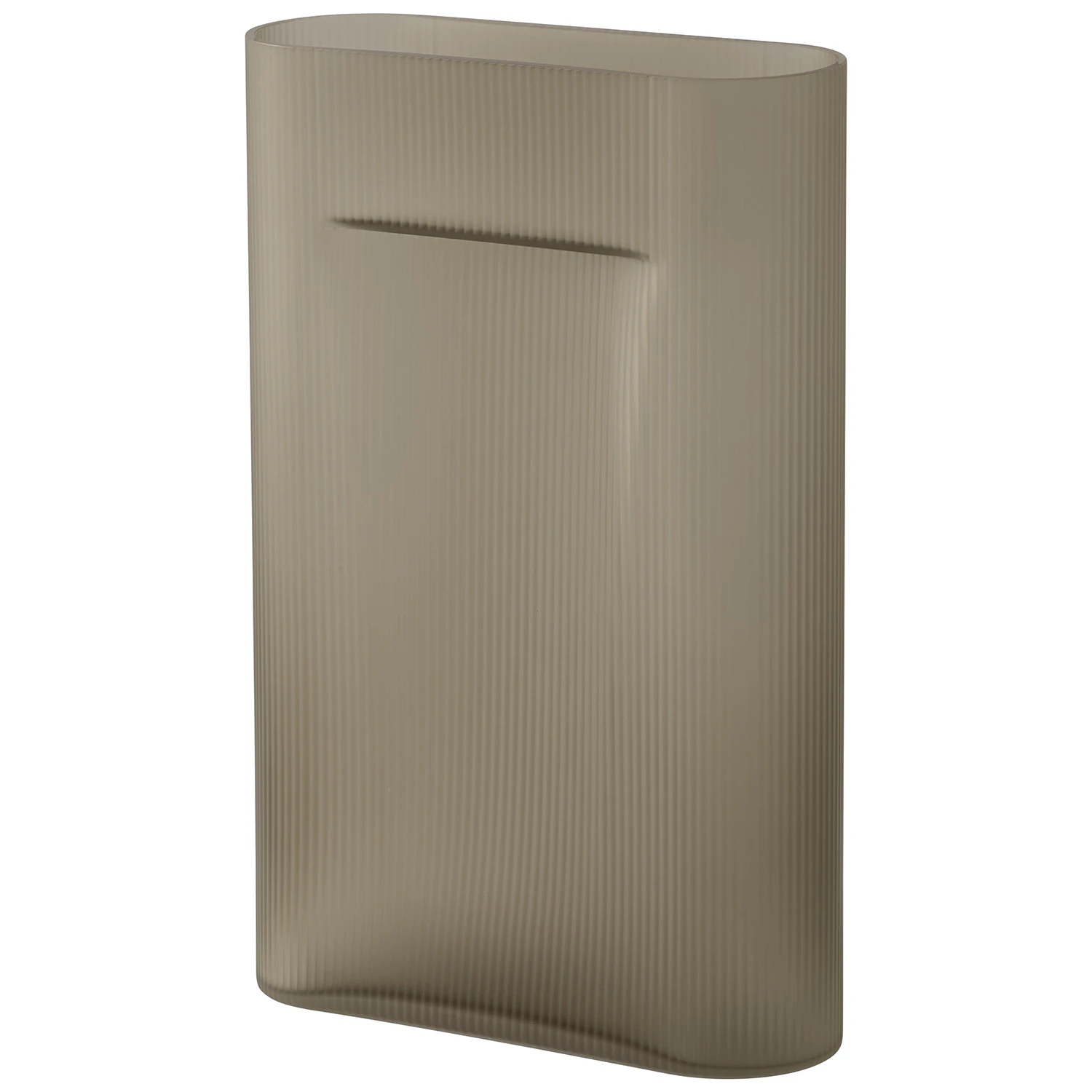 Muuto Ridge Vas 48,5 Cm - Vaser Frostat Glas Taupe