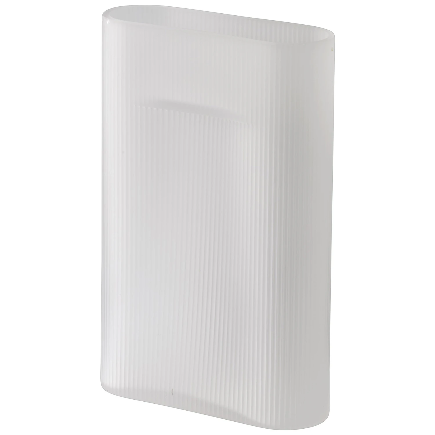 Muuto Ridge Vas 35 Cm - Vaser Frostat Glas Vit