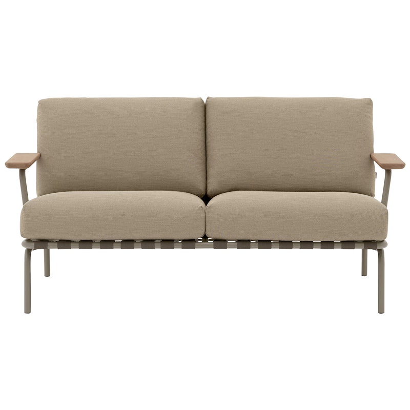 Settle 2-Sitssoffa, Taupe