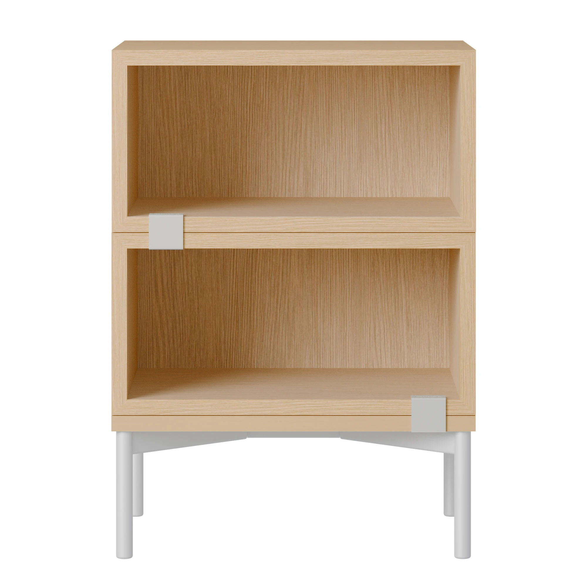 Muuto Stacked Configuration 1 Sängbord - Sängbord Pu-lackerad Mdf Ek