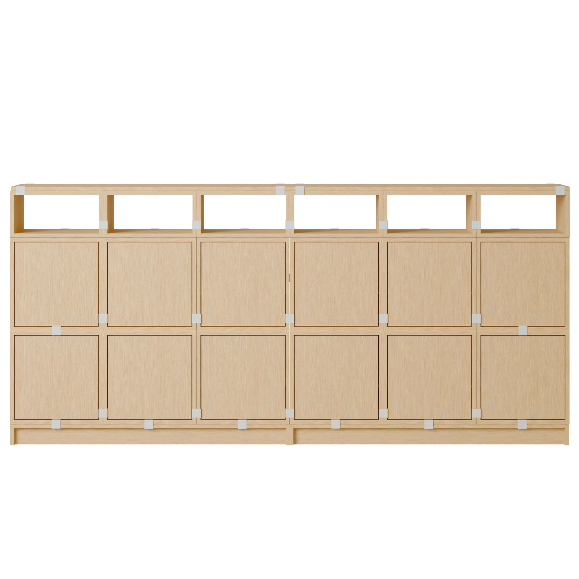 Muuto Stacked Configuration 1 Skänk - Sidobord & Avlastningsbord Ek