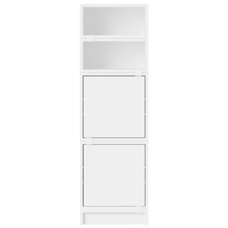 Stacked Configuration 4 Kontorshylla, Vit