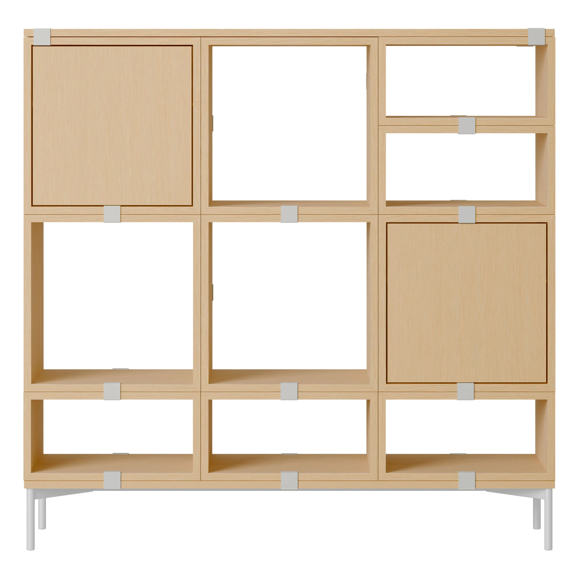 Muuto Stacked Configuration 3 Förvaring Hylla - Bokhyllor Ek
