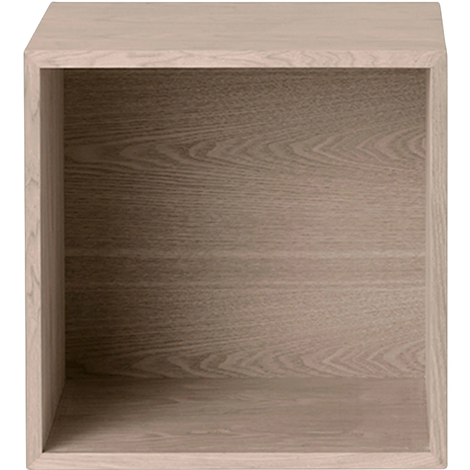 Muuto Stacked Hylla 2.0 Med Baksida Medium - Vägghyllor fanér Ek