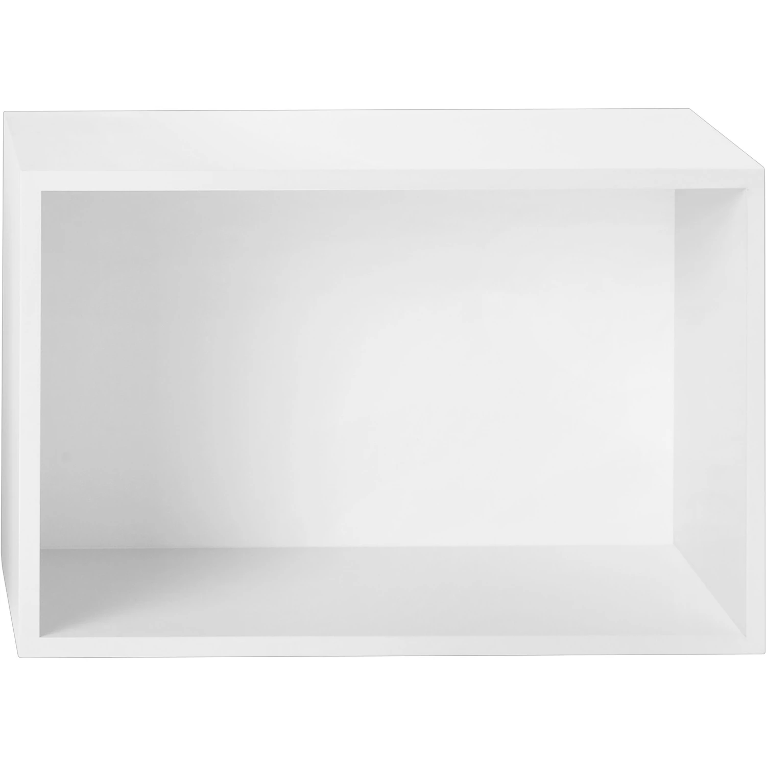 Muuto Stacked V&auml;gghylla L - V&auml;gghyllor Pu-lackerad Mdf Vit