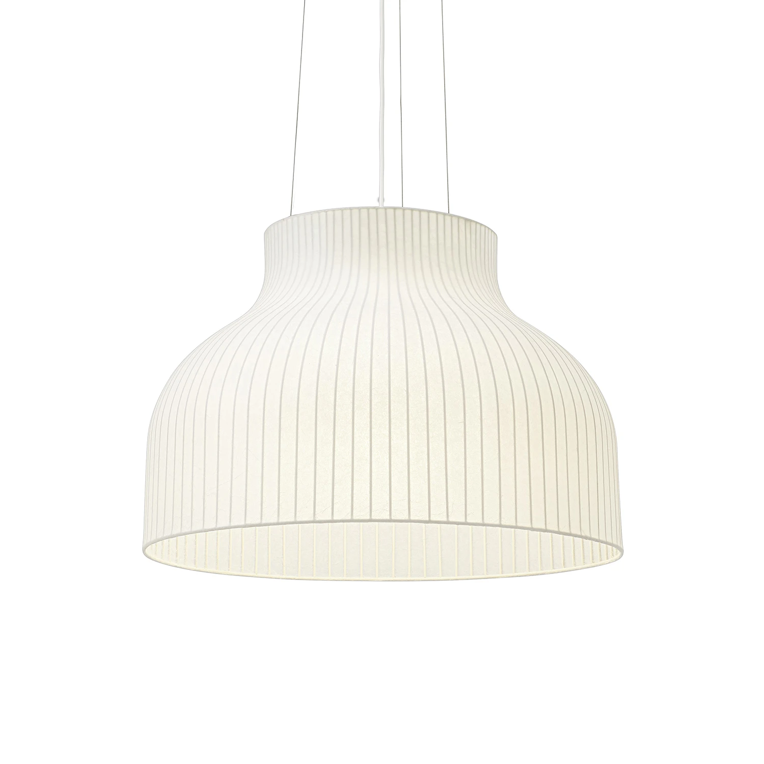 Muuto Strand Pendel Öppen Ø60 Cm - Pendellampor Pvc Vit