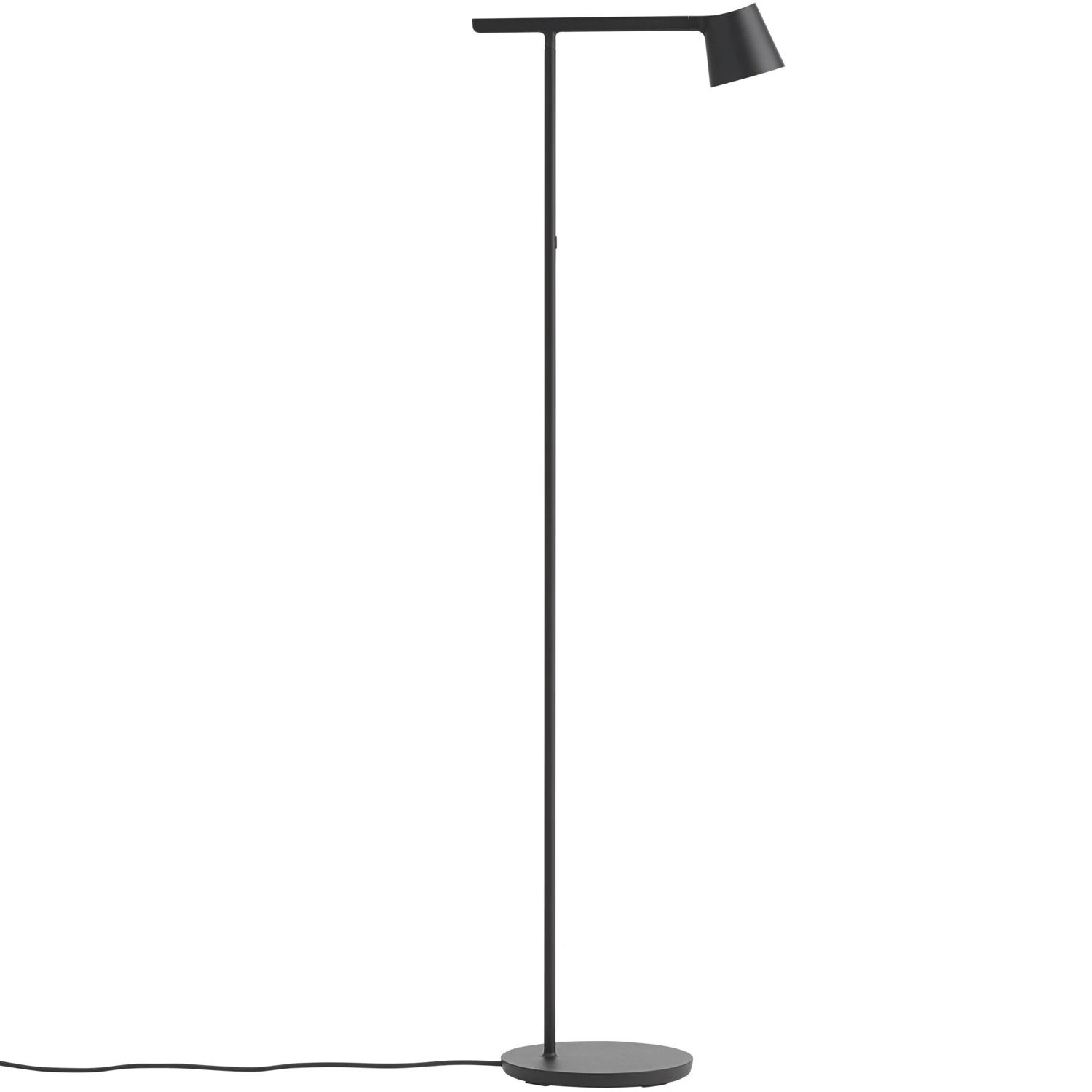Muuto Tip Golvlampa - Golvlampor Pvc Svart