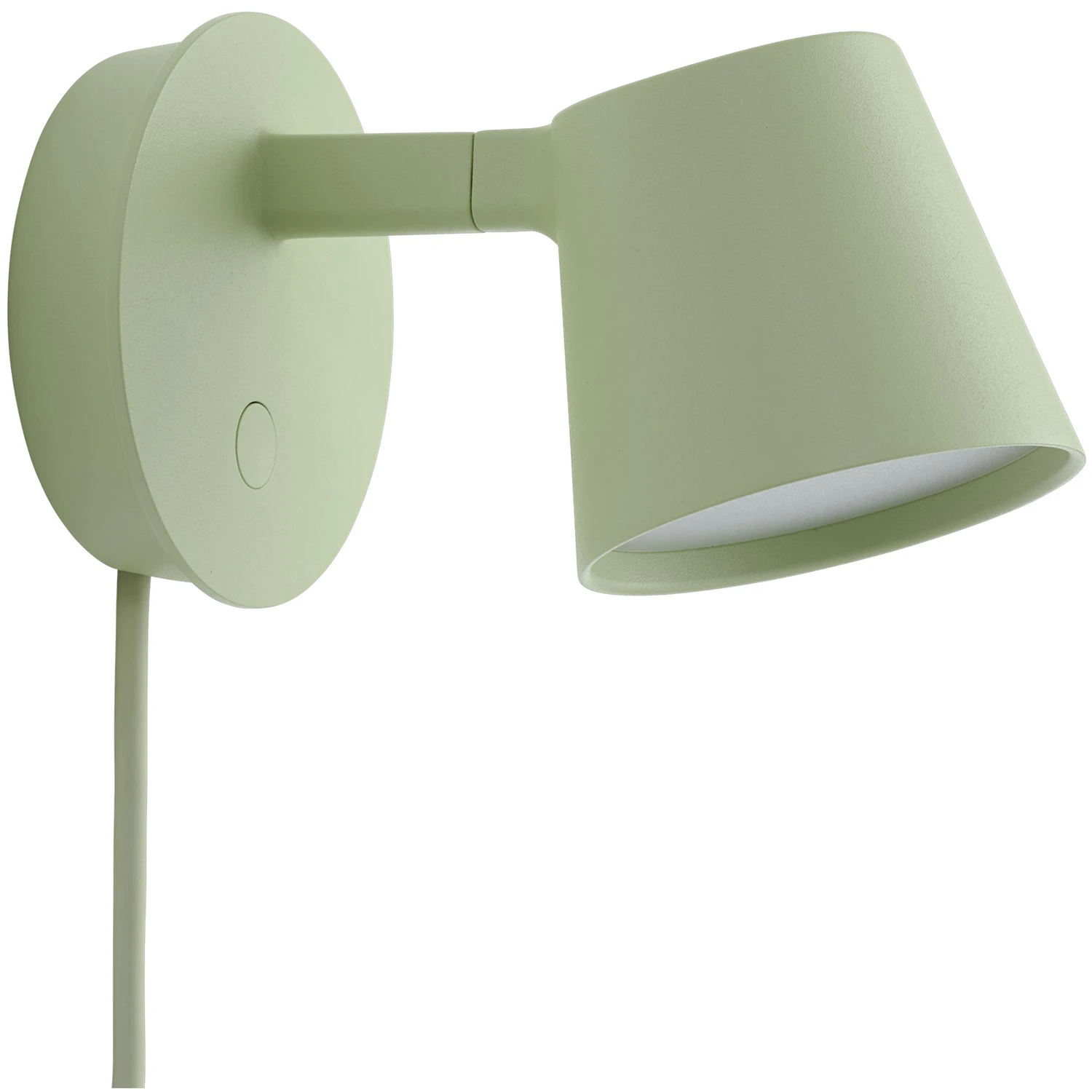Muuto Tip V&auml;gglampa - V&auml;gglampor Pulverlackerad Aluminium Ljusgr&ouml;n
