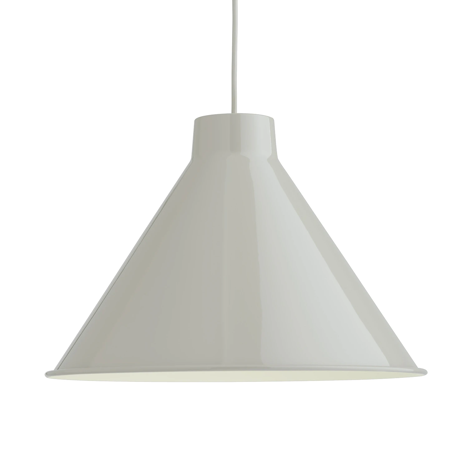 Muuto Top Pendel Ø38 Cm - Pendellampor Stål Grå